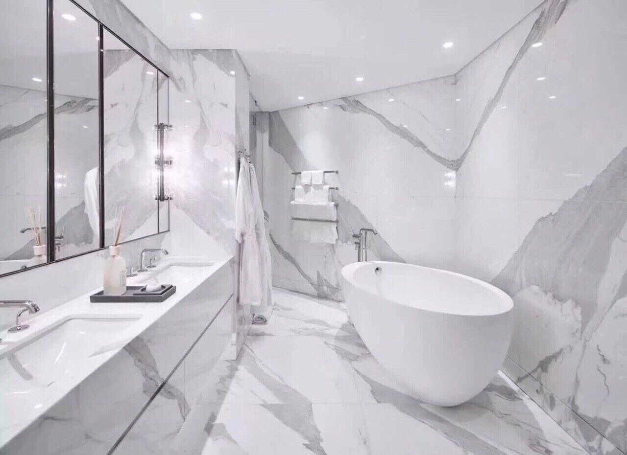 Đá marble ốp phòng tắm