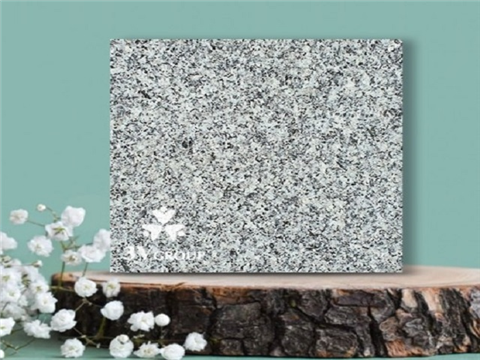 Đá Granite trắng suối lau khò lửa 15x15cm