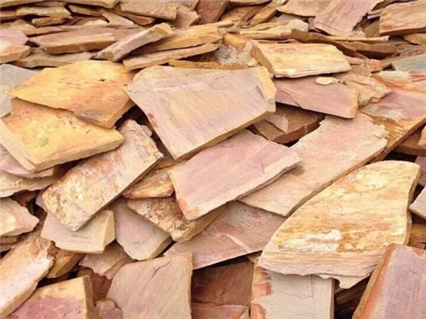 Đá rối vàng vân ghỗ Đá Nẵng – Đá lát sân vườn rẻ